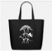 Skeleton Dinosaur Dino Dinos Gift Trex Black Eco-Friendly Tote Bag